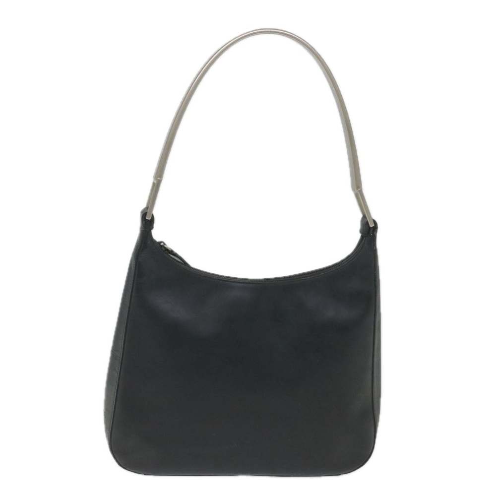 PRADA Shoulder Bag Leather Black Auth 56396 - Picture 13 of 16